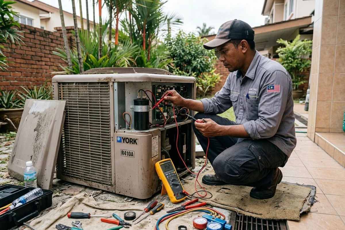 Aircond Repair & Fault Diagnosis